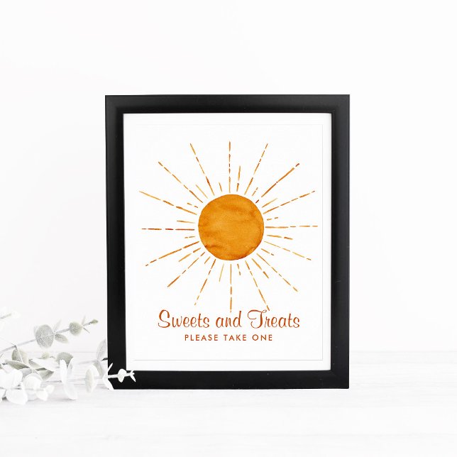 Sweets & Treats Sunshine Baby Shower  Poster (Creator Uploaded)