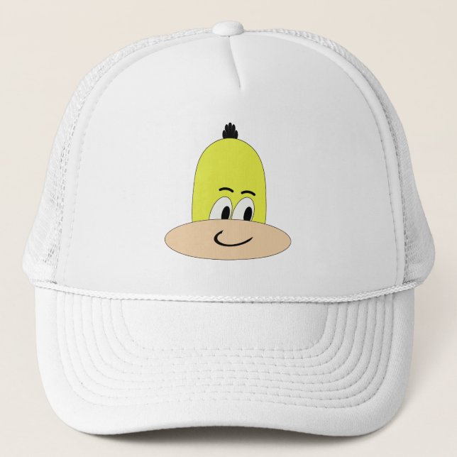 Sweety Funny Cartoon Character Trucker Hat (Front)