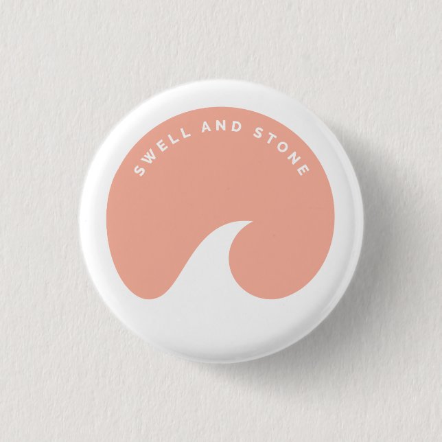 Swell And Stone Mini Button (Front)