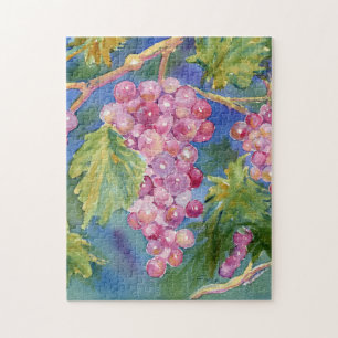 "Swenson Red Grapes" 252-Piece Jigsaw Puzzle