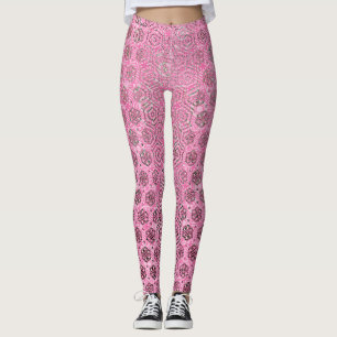 Swept Away in Pink Leggings