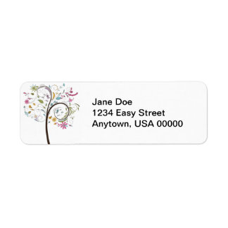 Swept Away Return Address Label