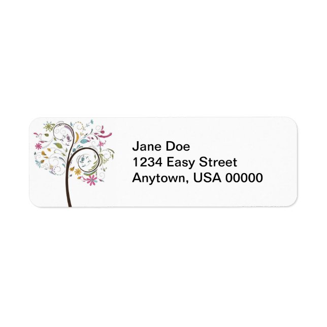 Swept Away Return Address Label (Front)