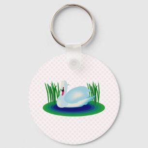 Swerra Swan Key Ring