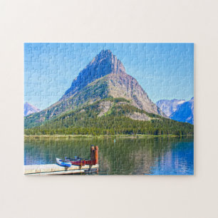 Swift Current Lake Montana. Jigsaw Puzzle