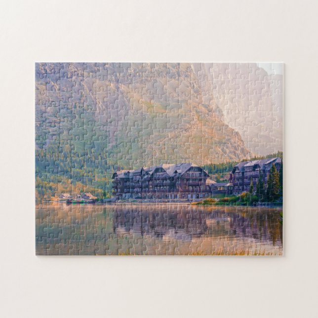 Swift Current Lake Montana Jigsaw Puzzle (Horizontal)