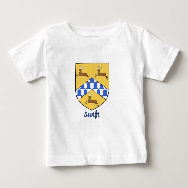 Swift Family Shield Baby T-Shirt (Front)