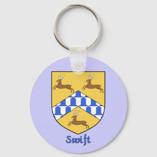 Swift Family Shield Keychain
