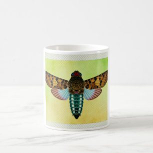 Swift Insect Dorsal View 060824IREF214 - Watercolo Coffee Mug