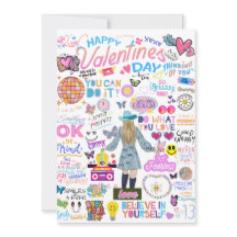 SWIFT-INSPIRED VALENTINE'S DAY CARD