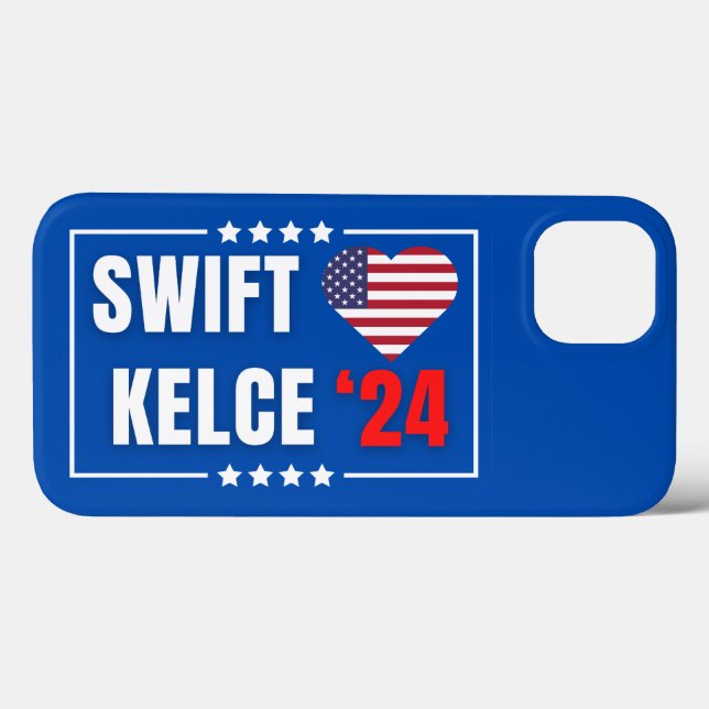 Swift Kelce 24 Heart Case-Mate iPhone Case (Back (Horizontal))