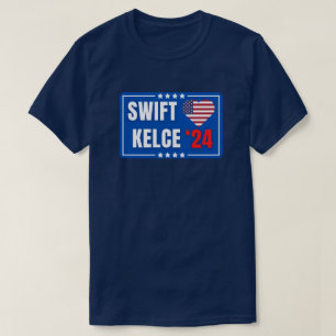 Swift Kelce 24 Heart T-Shirt