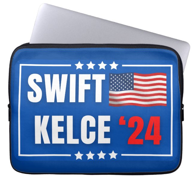 Swift Kelce 24 Laptop Sleeve (Front)