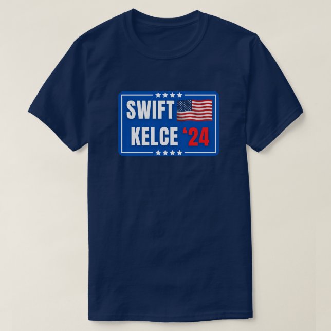 Swift Kelce 24 T-Shirt (Design Front)