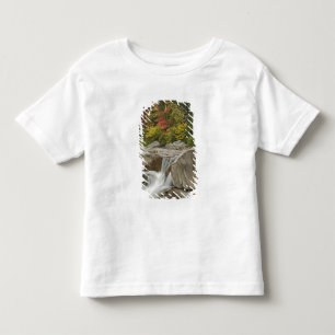 Swift River cascading through rocks, White Toddler T-Shirt