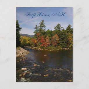 Swift River NH   Postcard