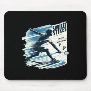 Swift Strikes - Badminton Extreme Sports Gear Odds Mouse Pad