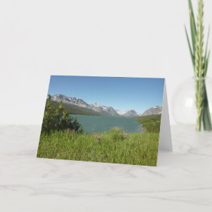 Swiftcurrent Lake View at Glacier National Park Card