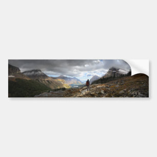Swiftcurrent Pass - Glacier National Park Bumper Sticker