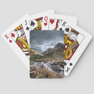 Swiftcurrent Pass Trail 3 - Glacier National Park Playing Cards