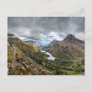 Swiftcurrent Pass Trail 4 - Glacier National Park Postcard