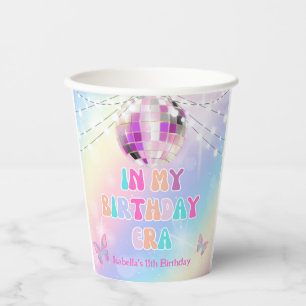 Swiftie In My Birthday Era Birthday Paper Cups