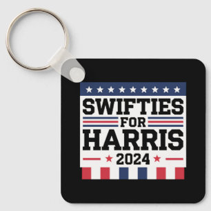 Swifties for Kamala Harris 2024 Vote Support Key Ring