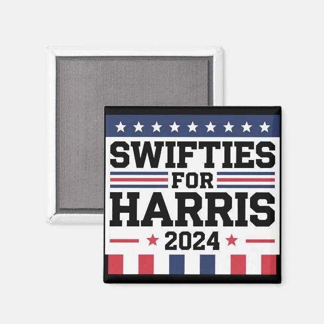 Swifties for Kamala Harris 2024 Vote Support  Magnet (Front/Back)