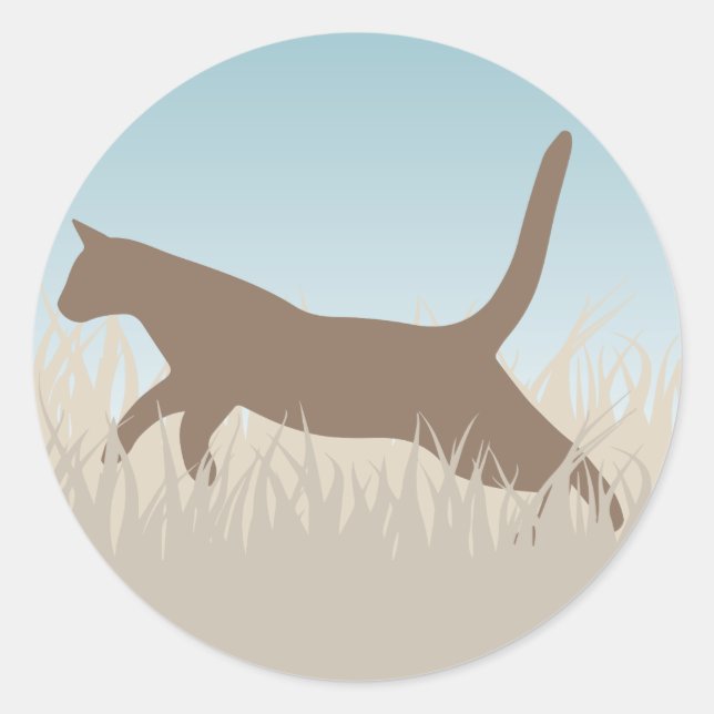 Swiftness of the Wind Classic Round Sticker (Front)