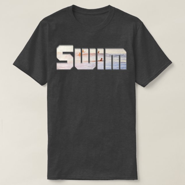 Swim 1 T-Shirt (Design Front)