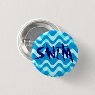 SWIM 3 CM ROUND BADGE