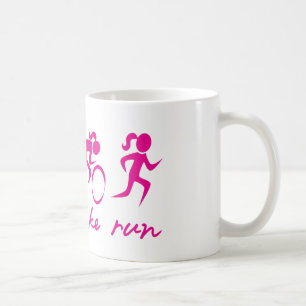Swim Bike Run Tri Girl Coffee Mug