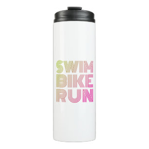 Swim Bike Run, Triathlon Thermal Tumbler