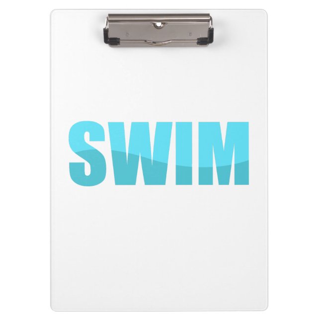 Swim Clipboard (Front)