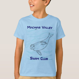 Swim club, Machias Valley Swim Club T-Shirt