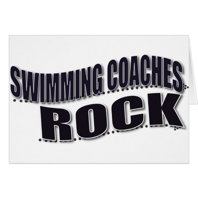Swim Coach Gifts (Front Horizontal)