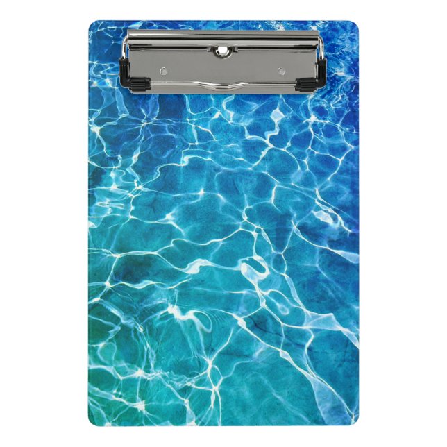  Swim Coach Swimming Pool  Mini Clipboard (Front)