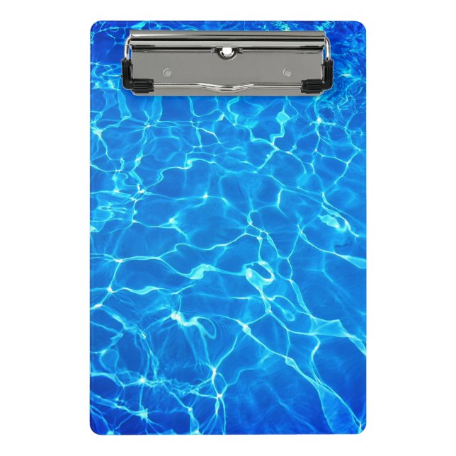 Swim Coach Swimming Pool  Mini Clipboard (Front)