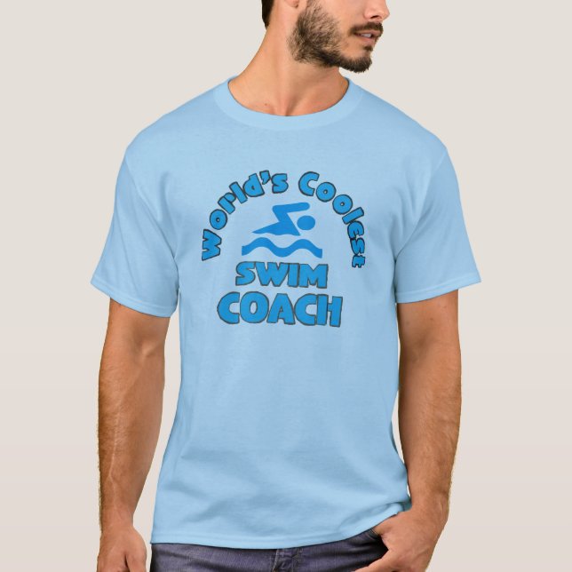 Swim Coach Tee Shirt (Front)