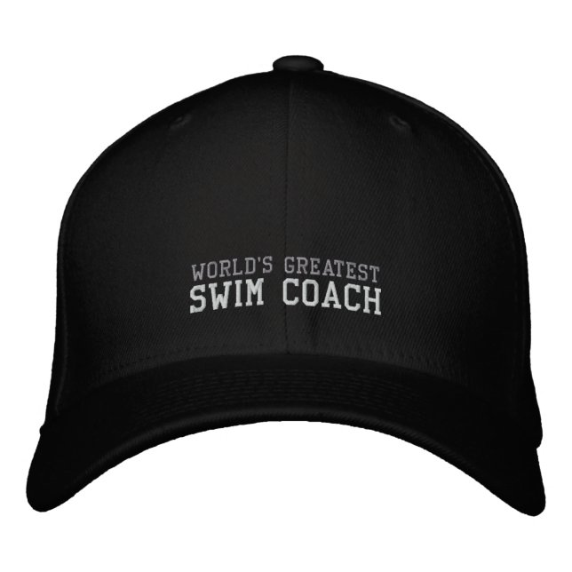 Swim Coach, World's Greatest Hat (Front)