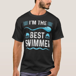Swim Dad Fathers Day Swimmer T-Shirt