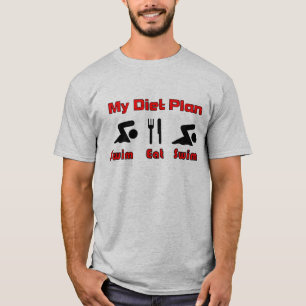 Swim Eat Swim - Funny Swimming T Shirt