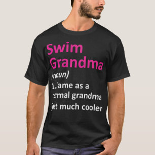 Swim Grandma riding pony T-Shirt