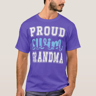 Swim Grandma Swim Grandmother Swimming Grandma  T-Shirt