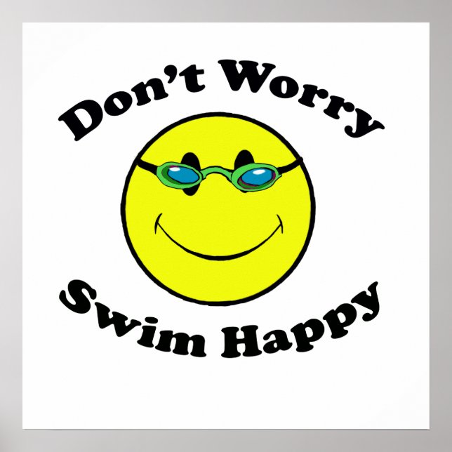 Swim Happy Poster (Front)