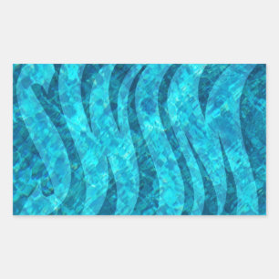 Swim in the Pool Rectangular Sticker
