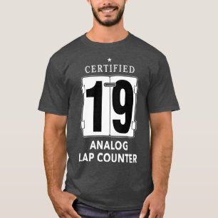 Swim Meet Event Distance Freestyle Lap Counter  T-Shirt