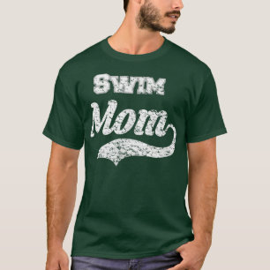 Swim Mum Distressed Tee Mother of a Swimmer 