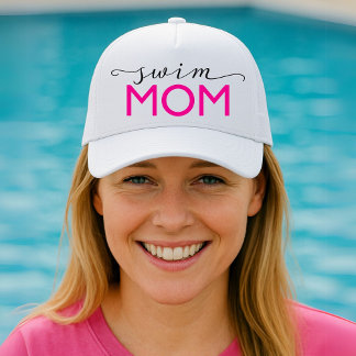 Swim Mum Sporty Trucker Hat