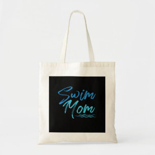 Swim Mum Swimming Funny Cute Gift Tote Bag